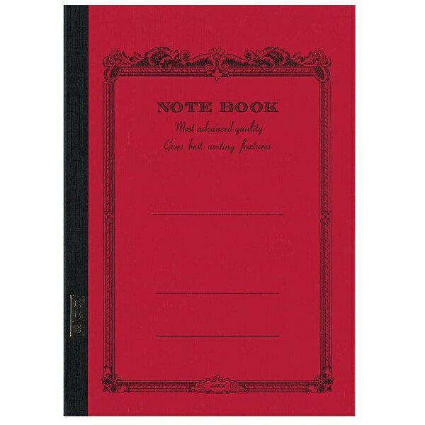 アピカ｜APICA CDノート 6.5mm罫 赤 CD15RN [セミB5・B5 /横罫線]