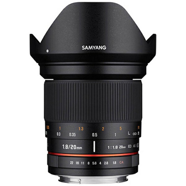 SAMYANG｜サムヤン カメラレンズ 20mm F1.8 ED AS UMC ブラック ペンタックスK /単焦点レンズ 20MMF18ペンタックス