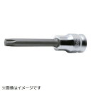 山下工業研究所｜KO-KEN TOOL コーケン 9．5mm差込 Z−EALトルクスビットソケット全長75mmT25 3025Z.75-T25《※画像はイメージです。実際の商品とは異なります》