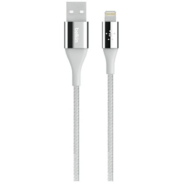 BELKIN｜ベルキン ［ライトニング］ ケーブル 充電 2.4A （1.2m・シルバー）MFi認証 F8J207bt04-SLV [1.2m]