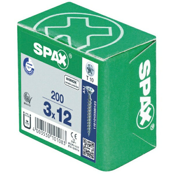 SPAX�å��ѥå��� SPAX��WIROX�����������å��������ͥ���3��5��40��200������0191010350403