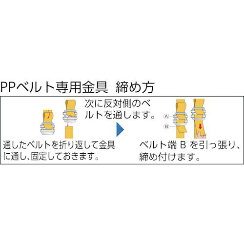トラスコ中山｜TRUSCO NAKAYAMA TRUSCO　PPベルト専用金具50mm用　スライドフック...