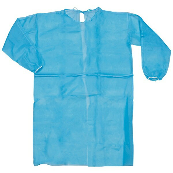 Aprons - トラスコ中山｜TRUSCO NAKAYAMA TRUSCO　不織布袖付エプロン　ブルー　10枚入　TDG-B