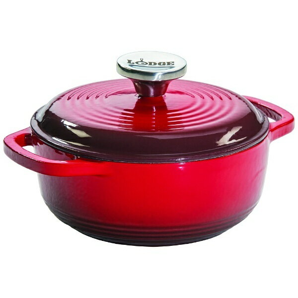 ロッジ｜LODGE 《IH対応》 ロッジ エナメルダッチオーブン 1.5クォート レッド EC1D43 ＜AEN0401＞[AEN0401]