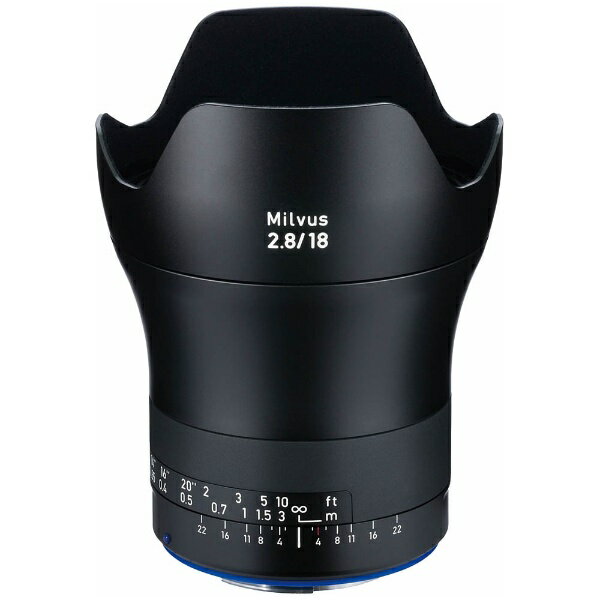 Zeiss�åĥ����� ������� 2.8/18 ZE Milvus�ʥߥ�Х��� �֥�å� [����Υ�EF /ñ�������][MILVUS2818ZE�֥�å�]