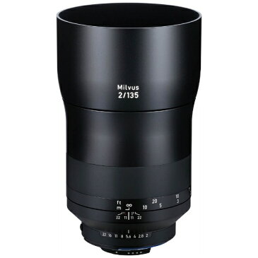 カールツァイス　Carl　Zeiss カメラレンズ 2/135 ZF.2 CPU付きニコンAi-sマウント Milvus（ミルバス） ブラック [ニコンF /単焦点レンズ][MILVUS2135ZF2ブラック]