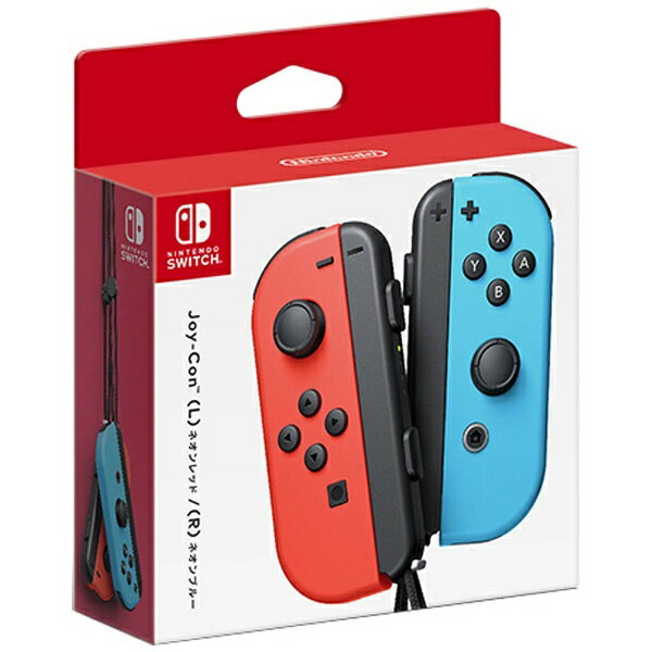任天堂 Nintendo 【純正】Joy-Con(L) ネオンレッド/(R) ネオンブルー【Switch】