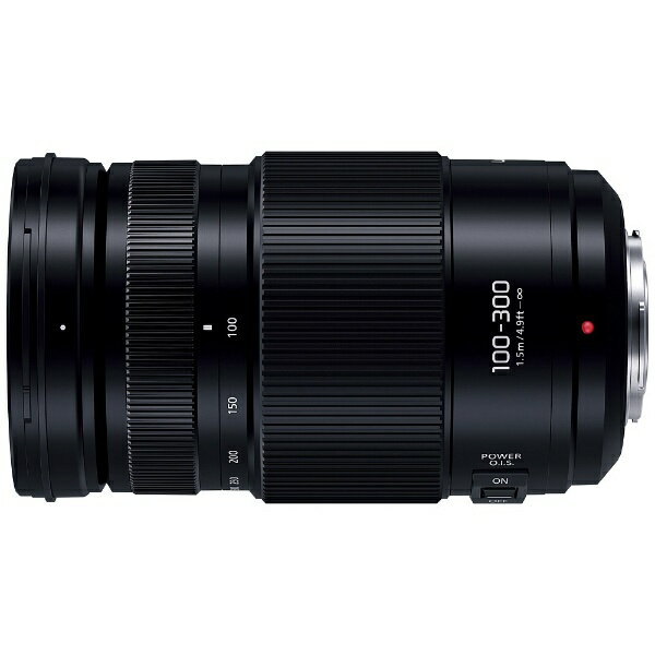 Panasonic�åѥʥ��˥å� ������� LUMIX G VARIO 100-300mm / F4.0-5.6 II / POWER O.I.S. LUMIX�ʥ�ߥå����� �֥�å� H-FSA100300 [�ޥ������ե��������� /��������]