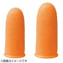 プラス｜PLUS [紙めくり] 指サック オレンジ 10個入 (M／L 各5個入) KM-300K