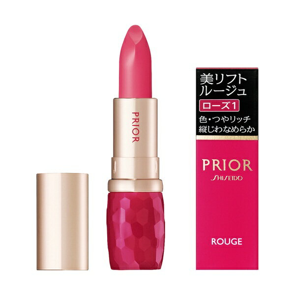 資生堂|shiseido PRIOR(プリオール)美リフトルージュ ローズ1 4g