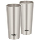 サーモス|THERMOS 真空断熱タンブラー2個セット (0.4L) JDI-400P-S