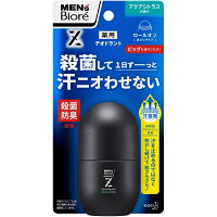 花王 Kao MEN’s Biore(メンズビオレ) 薬用デオドラントZ ロールオン アクアシトラスの香り 55ml〔デオドラント〕