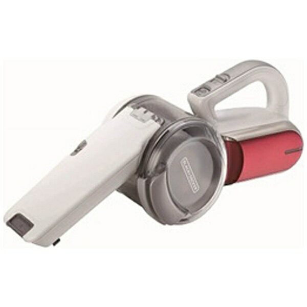 ブラック＆デッカー　BLACK　+　DECKER PV1020LR ハンディクリーナー リチウムピボット レッド [紙パックレス式 /コードレス][PV1020LR 掃除機]