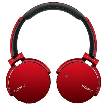 【送料無料】 ソニー　SONY ブルートゥースヘッドホン MDR-XB650BTRZ レッド [Bluetooth][MDRXB650BTRZ]