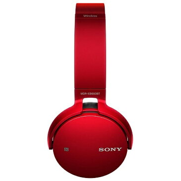 【送料無料】 ソニー　SONY ブルートゥースヘッドホン MDR-XB650BTRZ レッド [Bluetooth][MDRXB650BTRZ]