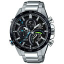 カシオ｜CASIO ［ソーラー時計］エディフィス（EDIFICE） 「TIME TRAVELLER」 EQB-501XDB-1AJF【国内正規品】