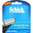 シック｜Schick Schick（シック） クアトロ4 替刃8個入 〔ひげそり〕