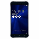 【送料無料】　ASUS　Zenfone3　サファイヤブラック　「ZE552KL-BK64S4」　Android　6.0.1・5.5型・メモリ/ストレージ：4GB...