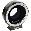 METABONES｜メタボーンズ METABONES製 マイクロフォーサーズ用 電子接点付キヤノンEFレンズ アダプター Tモデル（ブラック）MB_EF-M43-BT2 MB_EFM43BT2