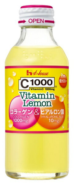 ハウスウェルネスフーズ｜HOUSE WELLNESS FOODS C1000 ビタミンレモンコラーゲン&ヒアルロン酸140ml