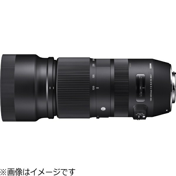 シグマ｜SIGMA カメラレンズ 100-400mm F5-6.3 DG OS HSM Contemporary ブラック [ニコンF /ズームレンズ][100400F563DGOSHSM]