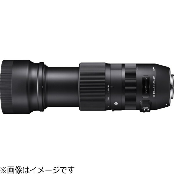シグマ｜SIGMA カメラレンズ 100-400mm F5-6.3 DG OS HSM Contemporary ブラック [ニコンF /ズームレンズ][100400F563DGOSHSM]