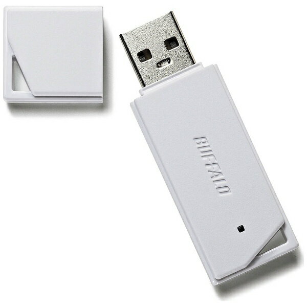 BUFFALO｜バッファロー RUF2-KR32GA-WH USBメモリー USB2.0対応 32GB どっちもコネクタ RUF2-KRAシリーズ ホワイト 32GB /USB2.0 /USB TypeA /キャップ式 RUF2KR32GAWH