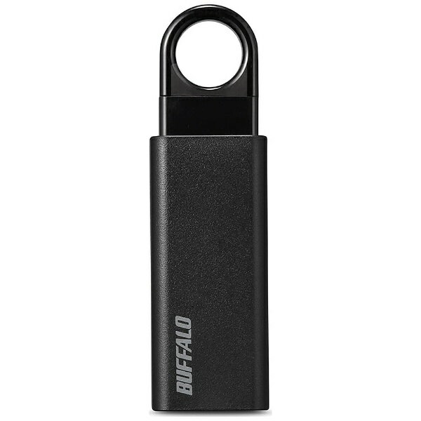 BUFFALO｜バッファロー USBメモリ (Chrome/Mac/Windows11対応) ブラック RUF3-KS64GA-BK 64GB /USB TypeA /USB3.1 /ノック式 RUF3KS64GABK