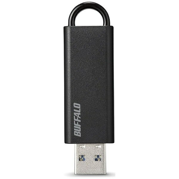 BUFFALO｜バッファロー USBメモリ (Chrome/Mac/Windows11対応) ブラック RUF3-KS32GA-BK [32GB /USB TypeA /USB3.1 /ノック式][RUF3KS32GABK]