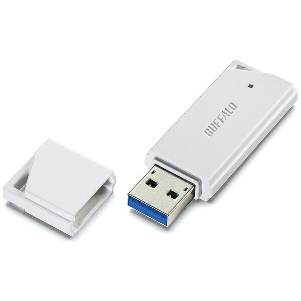 BUFFALO｜バッファロー RUF3-K16GB-WH USBメモリー USB3.1/3.0/2.0対応 16GB キャップ式 RUF3-KBシリーズ ホワイト [16GB /USB3.1 /USB TypeA /キャップ式][RUF3K16GBWH]