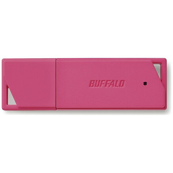 BUFFALO｜バッファロー RUF3-K16GB-PK USBメモリー USB3.1/3.0/2.0対応 16GB キャップ式 RUF3-KBシリーズ ピンク [16GB /USB3.1 /USB TypeA /キャップ式][RUF3K16GBPK]