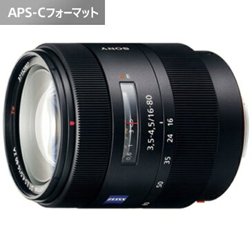 ソニー　SONY カメラレンズ T* DT 16-80mm F3.5-4.5 ZA APS-C用 Vario-Sonnar SAL1680Z [ソニーA(α) /ズームレンズ][SAL1680Z]