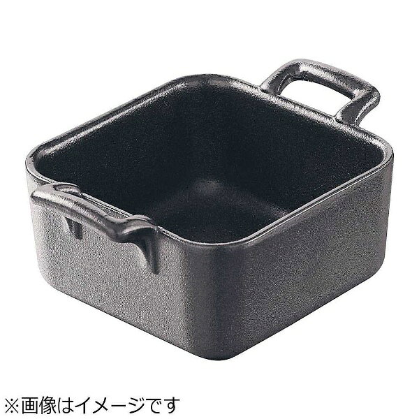 レヴォルのベルキュイジーヌシリーズ「ミニスクエアディッシュ」■小さくかわいらしい器　一口サイズの前菜やカクテル、薬味・ソースなどの盛りつけに活躍します。■本体と一体成型のハンドル　丈夫で持ちやすい作りになっています。■2色　用途や好みなどにあわせてお選びいただけます。　キャストアイアン:表面のざらざらした鋳物ホウロウのような風合いの仕上げです。　ホワイト:つやのある仕上げです。■ベルキュイジーヌシリーズ　多くの種類の器が用意されています。お好みで組み合わせて使えば、テーブルを華やかに演出してくれます。「下ごしらえ」から「調理」「サービング」まで、すべてひとつの器で完結できる洗練されたデザインと機能性が特徴です。