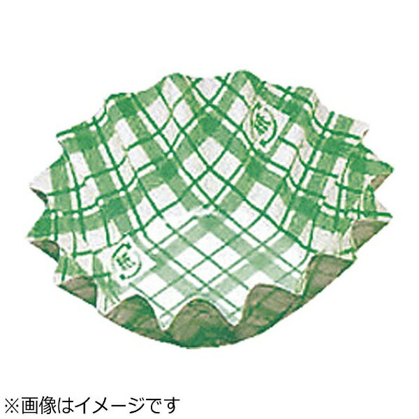 アヅミ産業｜Azumi-sangyo 紙カップ ココケース 丸型（500枚入） 7号深型 緑 ＜XAZ3707＞[XAZ3707]