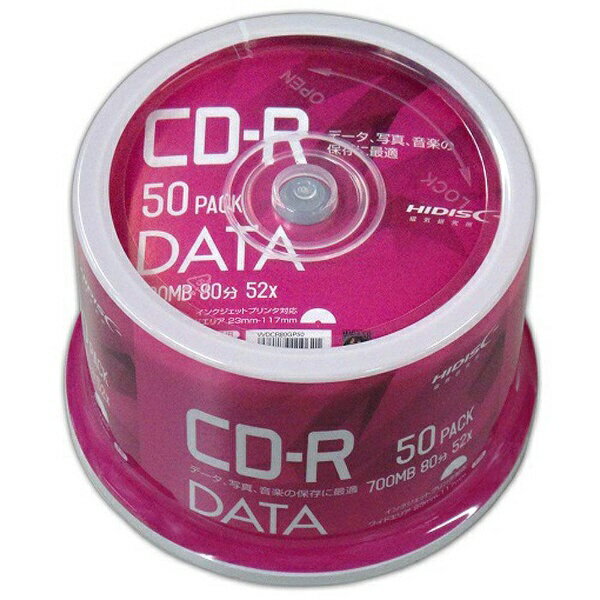 C@Magnetic@Laboratories VVDCR80GP50 f[^pCD-R Hi-Disc [50  700MB  CNWFbgv^[Ή]