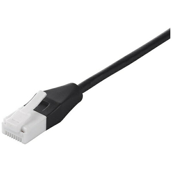 BUFFALO｜バッファロー LANケーブル ブラック BCLS6S30BK [3m /カテゴリー6 /スリム]