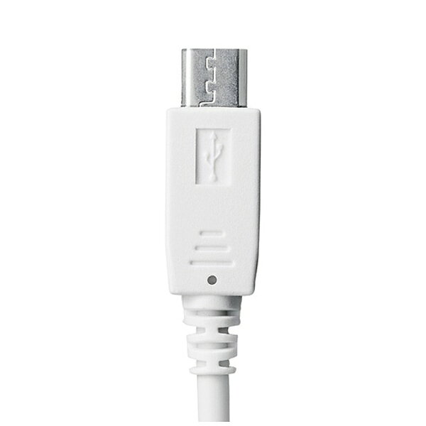 ����掠�ץ饤��SANWA SUPPLY ��micro USB�ϥ����֥���η�AC���Ŵ� 2.1A ��1.5m���ۥ磻�ȡ�ACA-IP45W