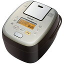 パナソニック｜Panasonic SR-PA107-T 炊飯器 可変圧力おどり炊き ブラウン [5.5合 /圧力IH][SRPA107] panasonic