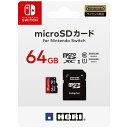 HORI｜ホリ マイクロSDカード for Switch 64GB NSW-046【Switch/Switch 有機EL/Switch Lite】