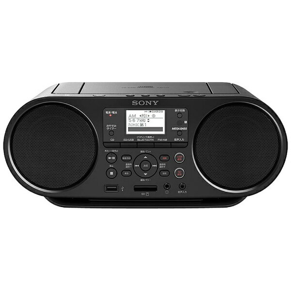 ソニー　SONY ZS-RS81BT CDラジオ [Bluetooth対応 /ワイドFM対応][ラジオ録音機能付き cd プレーヤー]