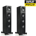 【送料無料】 KEF 【アウトレット品】【ハイレゾ音源対応】スピーカー 130mm径ユニQフロア型バージョンアップ(1本) ブラックオーク Q500/VBO【外装不良品】Q500VBO【kk9n0d18p】