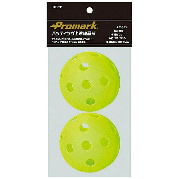 サクライ貿易 トレーニング用品 バッティング上達練習球(イエロー/2球入) HTB-2P