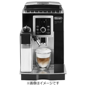 デロンギ　Delonghi ECAM23260SBN コーヒーメーカー MAGNIFICA S（マグニフィカS） カプチーノスマート ブラック×シルバー [全自動 /ミル付き][ECAM23260SBN 全自動コーヒーマシン]