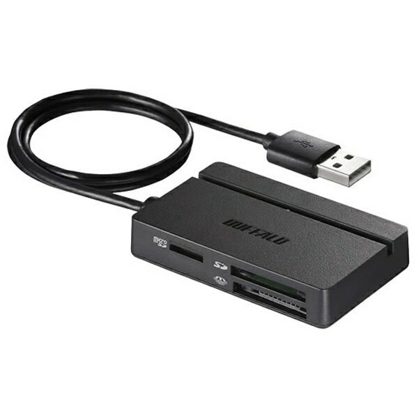 BUFFALOåХåե BSCR100U2BK ޥɥ꡼饤 BSCR100U2꡼ ֥å [USB2.0/1.1]