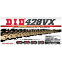 大同工業|DAIDO KOGYO バイク用チェーン カラー:GOLD ZJ(カシメタイプ) 428VX-100L(2)