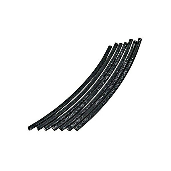 エーモン工業｜amon E463　収縮チューブ　6φ　140mm／7本入り(2.0)
