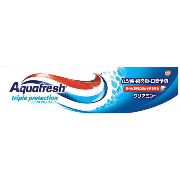 GSK｜グラクソ・スミスクライン アクアフレッシュ(Aquafresh) アクアフレッシュ(Aquafresh) 歯磨き粉 35g クリアミント