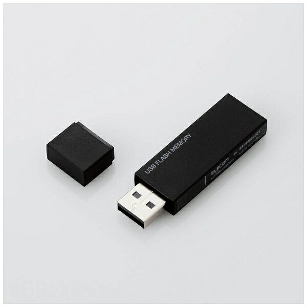 エレコム｜ELECOM USBメモリ (Chrome/iPadOS/iOS/Mac/Windows11対応) ブラック MF-MSU2B16GBK [16GB /USB TypeA /USB2.0 /キャップ式][MFMSU2B16GBK]【rb_pcacc】