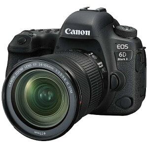 キヤノン　CANON EOS 6D Mark II　デジタル一眼レフカメラ　EF24-105 IS STM レンズキット [ズームレンズ][軽量 フルサイズ Mark2 EOS6DMK224105ISSTMLK]