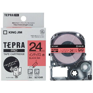 󥰥KING JIM ǥå٥ TEPRA(ƥץ) PRO꡼  SCY24R [ʸ /24mm]